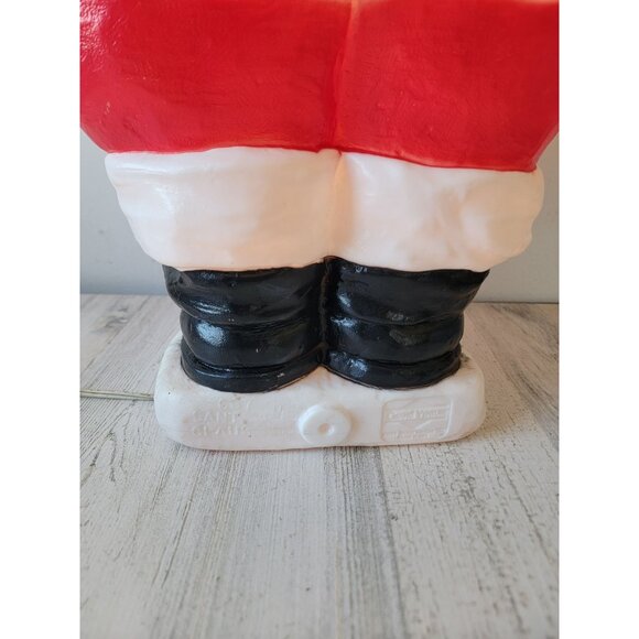 Grand venture candy cane Santa Claus blow mold lawn decor Xmas - Picture 10 of 11